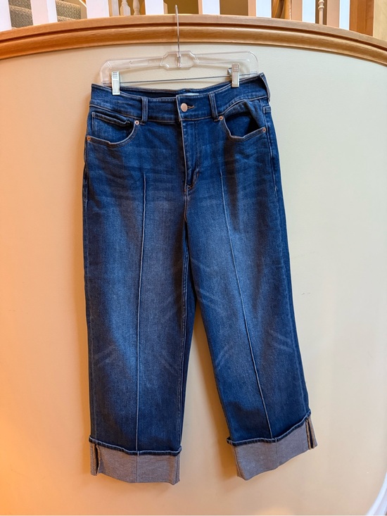 Dear John Denim - Dark Blue Women Jeans with Cuffed Bottom